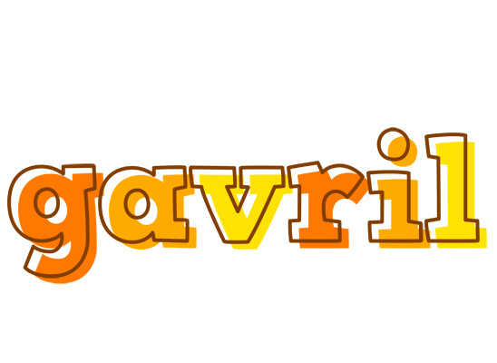 Gavril desert logo