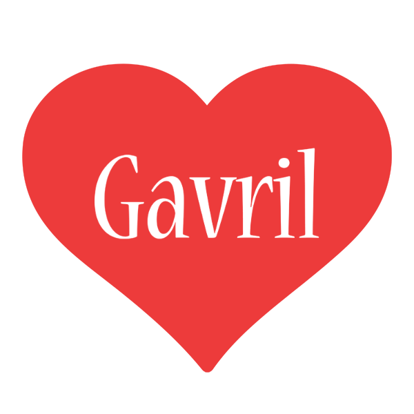 Gavril love logo