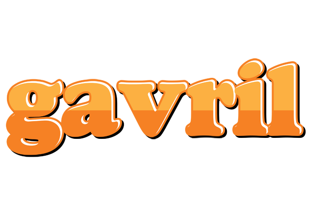 Gavril orange logo
