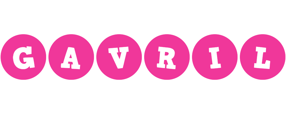 Gavril poker logo