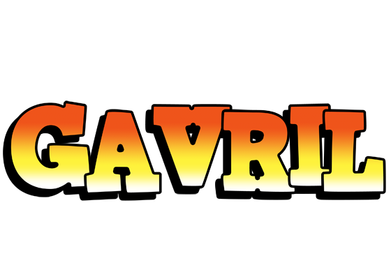 Gavril sunset logo
