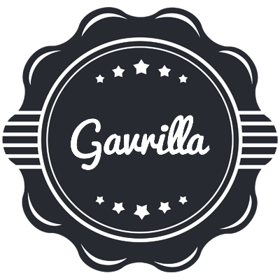 Gavrilla badge logo