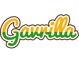 Gavrilla banana logo