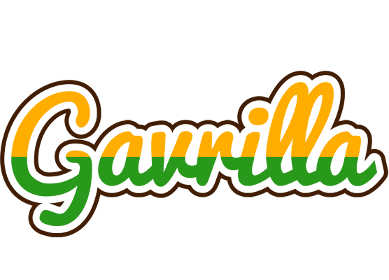Gavrilla banana logo