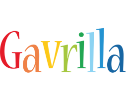 Gavrilla birthday logo