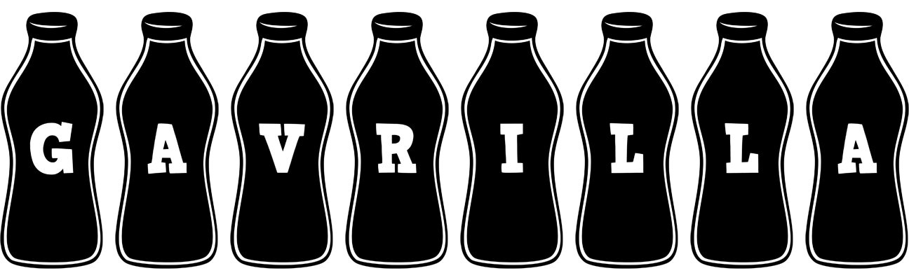 Gavrilla bottle logo