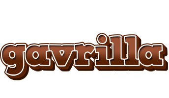 Gavrilla brownie logo