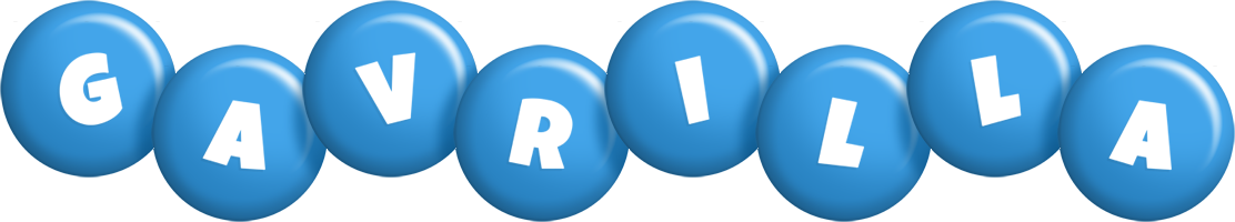Gavrilla candy-blue logo