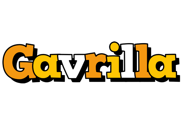 Gavrilla cartoon logo