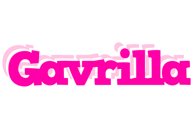 Gavrilla dancing logo