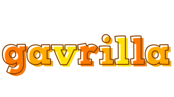 Gavrilla desert logo