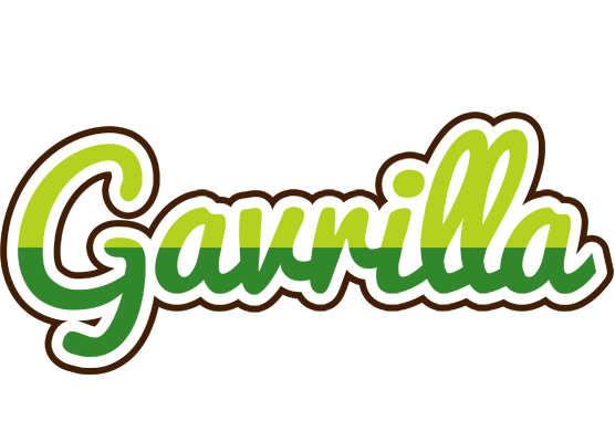 Gavrilla golfing logo