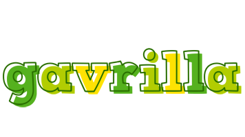 Gavrilla juice logo