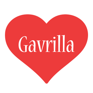 Gavrilla love logo
