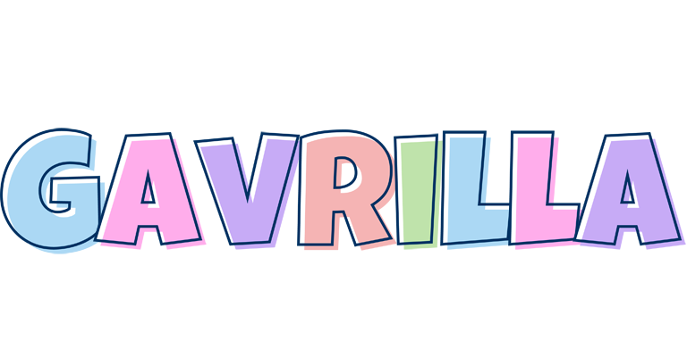 Gavrilla pastel logo