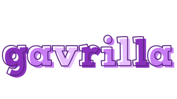 Gavrilla sensual logo