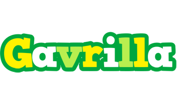 Gavrilla soccer logo