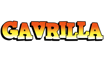 Gavrilla sunset logo