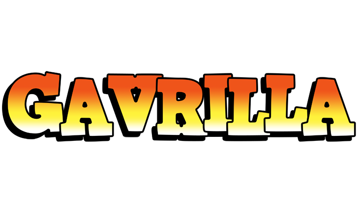 Gavrilla sunset logo