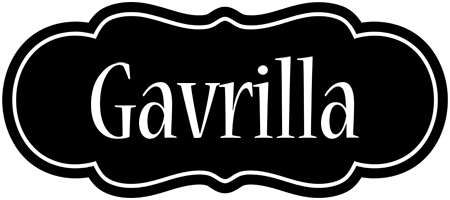 Gavrilla welcome logo
