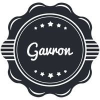 Gavron badge logo