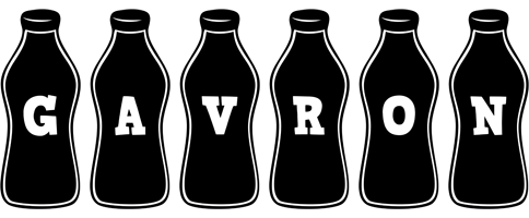 Gavron bottle logo