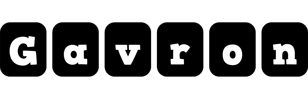 Gavron box logo