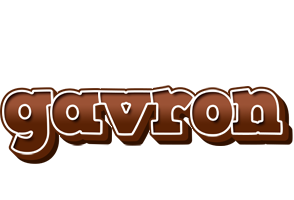 Gavron brownie logo