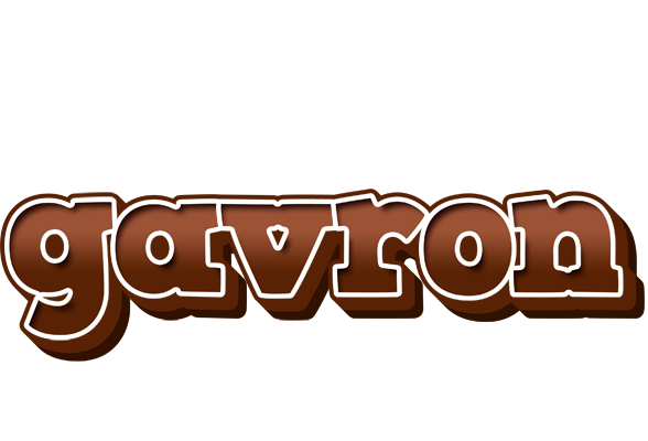 Gavron brownie logo