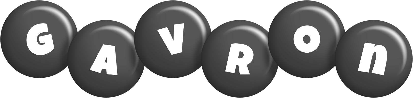Gavron candy-black logo
