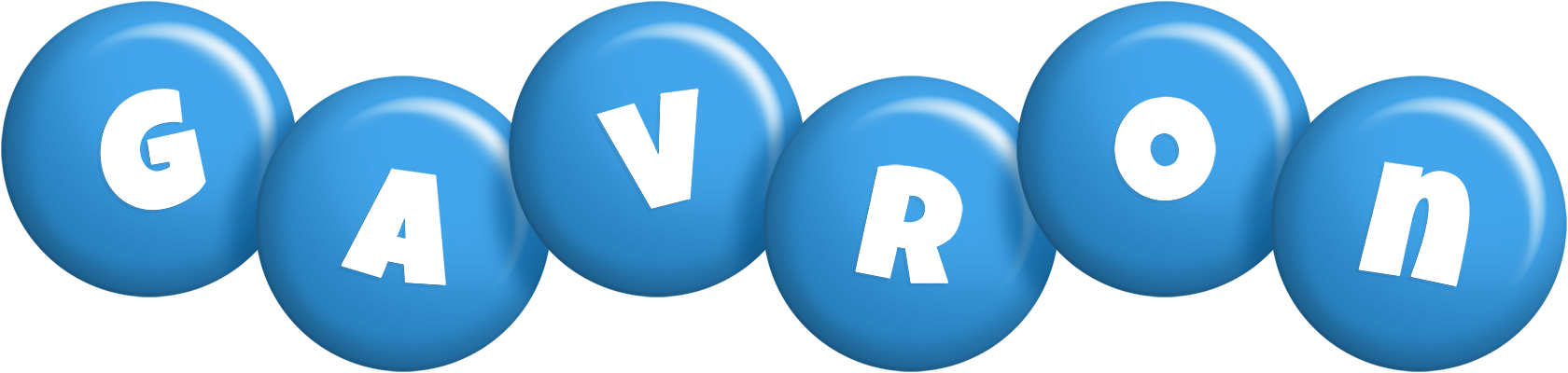 Gavron candy-blue logo