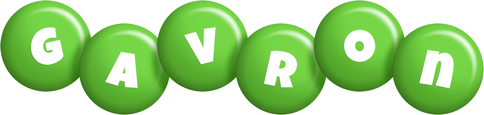 Gavron candy-green logo