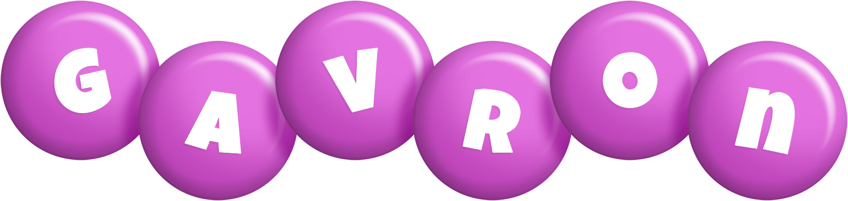 Gavron candy-purple logo