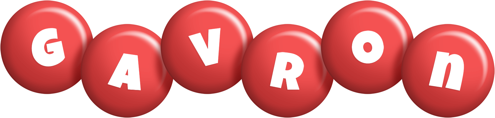 Gavron candy-red logo