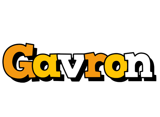 Gavron cartoon logo