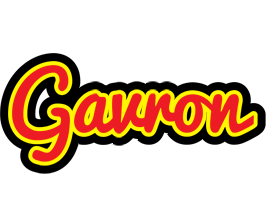 Gavron fireman logo