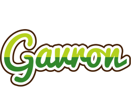 Gavron golfing logo