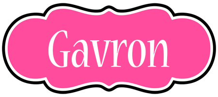 Gavron invitation logo