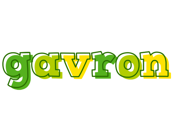 Gavron juice logo