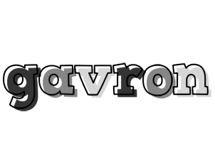 Gavron night logo