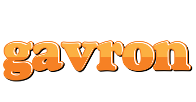 Gavron orange logo