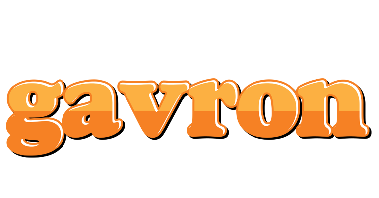Gavron orange logo