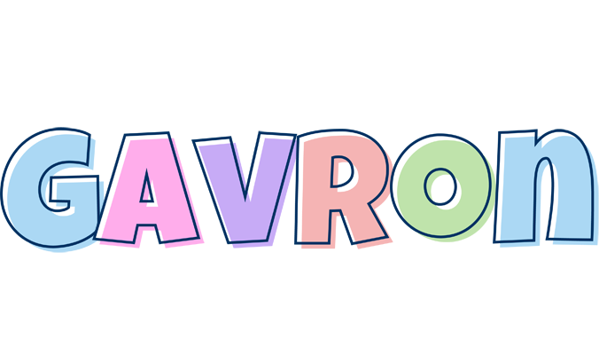 Gavron pastel logo