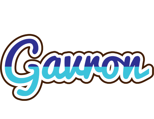 Gavron raining logo