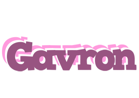 Gavron relaxing logo