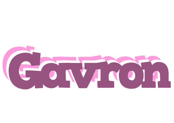 Gavron relaxing logo