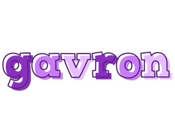 Gavron sensual logo