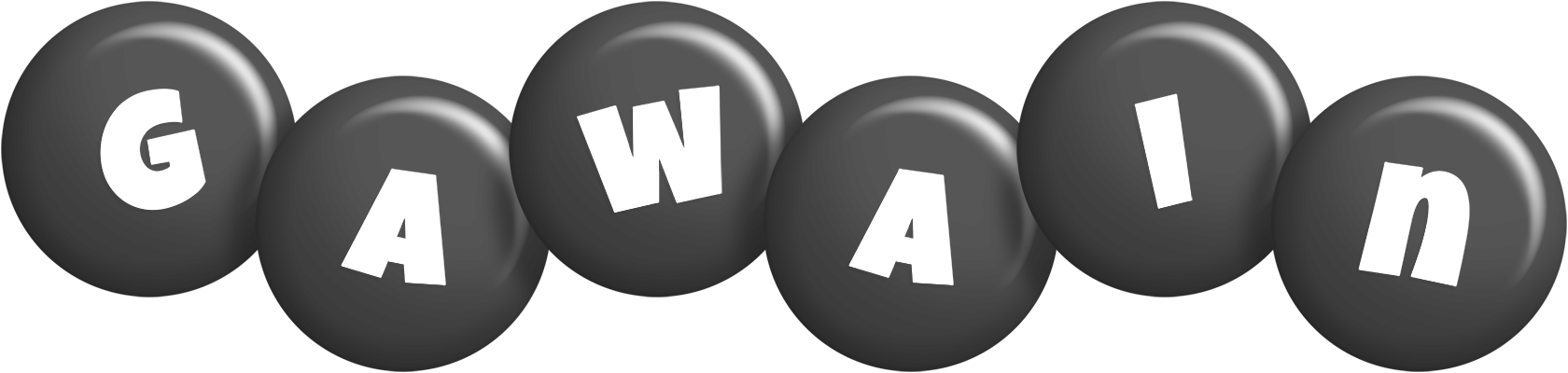 Gawain candy-black logo