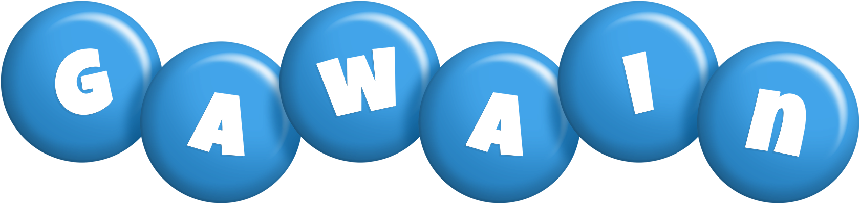 Gawain candy-blue logo