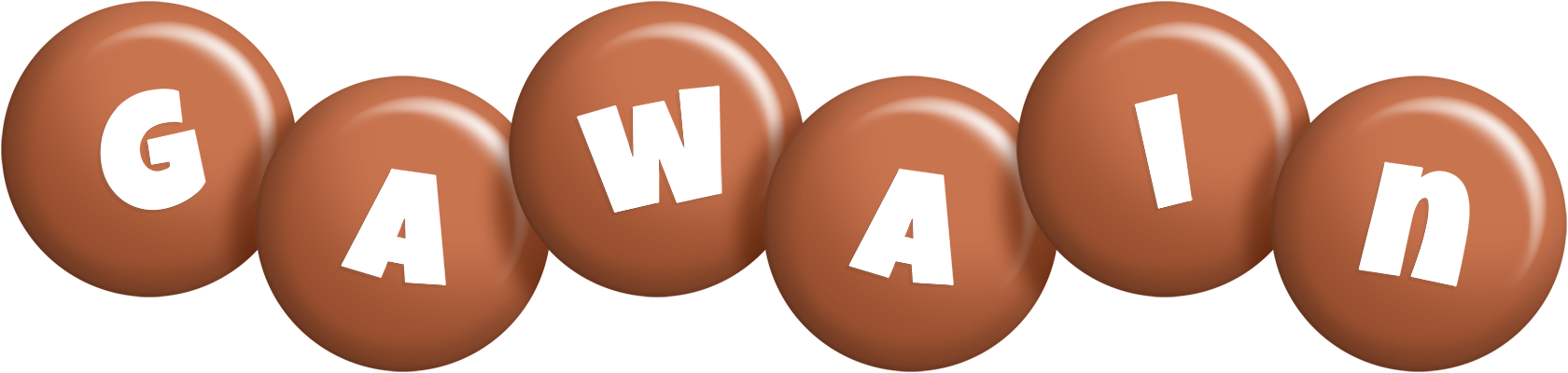 Gawain candy-brown logo